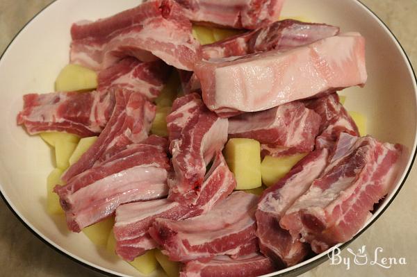 Easy Baked Pork Ribs, Sauerkraut and Potatoes - Step 3