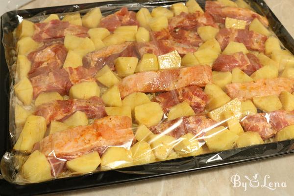 Easy Baked Pork Ribs, Sauerkraut and Potatoes - Step 6