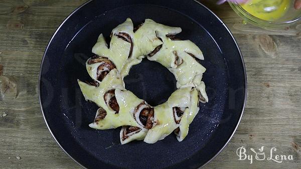 Christmas Tree Sweet Bread - Step 23