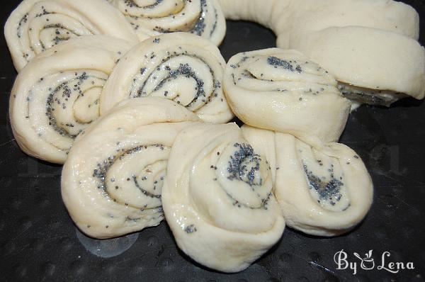 Sweet Flower Bread - Step 12