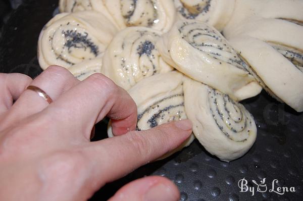 Sweet Flower Bread - Step 13