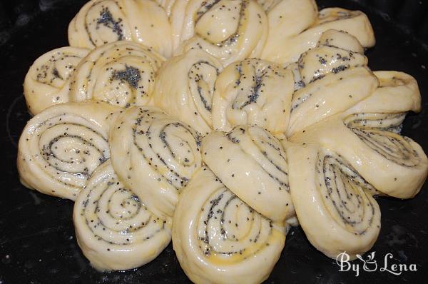 Sweet Flower Bread - Step 15