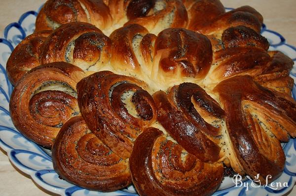 Sweet Flower Bread - Step 17