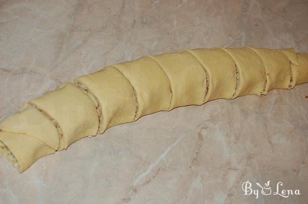 Upside-Down Caramel Sticky Buns with Nuts - Step 9