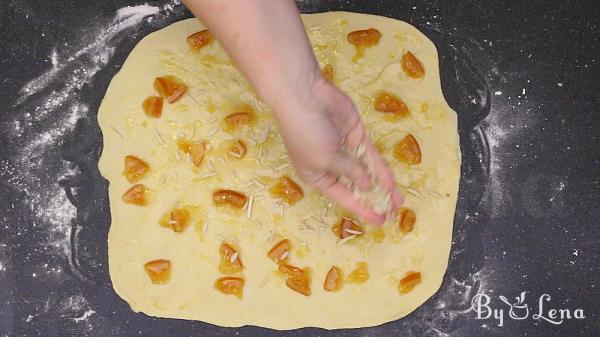 Babka with Chocolate or Orange Jam Filling - Step 19