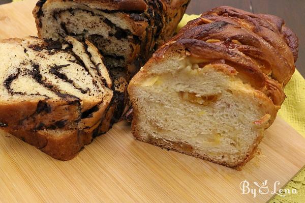 Babka with Chocolate or Orange Jam Filling - Step 27