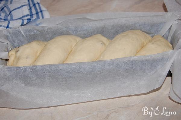 Vegan Sweet Bread with Halva and Turkish Delight - Step 16