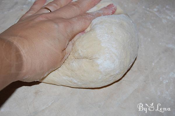 Vegan Sweet Bread with Halva and Turkish Delight - Step 7