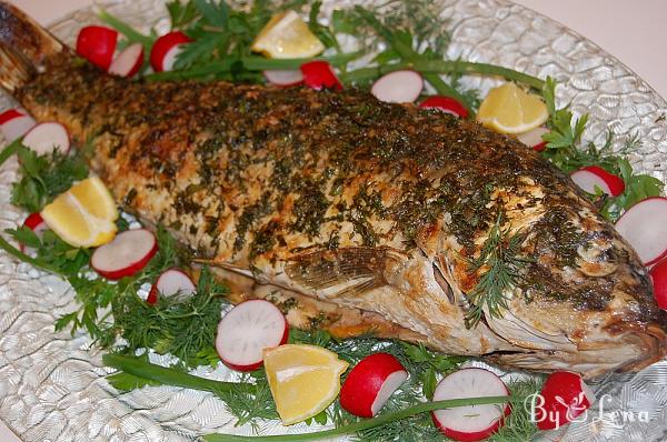 Oven Baked Carp