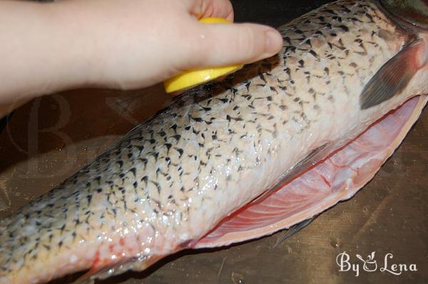 Oven Baked Carp - Step 2