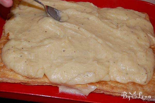 Vanilla Custard Cream Squares - Romanian Cremes, or Cremsnit - Step 10