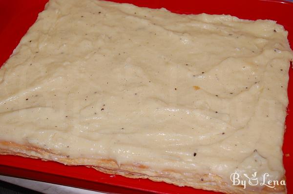 Vanilla Custard Cream Squares - Romanian Cremes, or Cremsnit - Step 11
