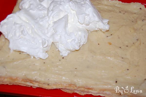 Vanilla Custard Cream Squares - Romanian Cremes, or Cremsnit - Step 13