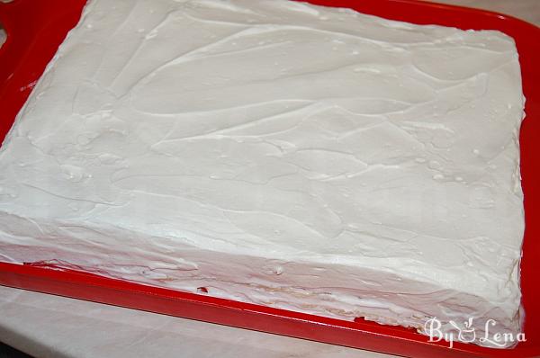 Vanilla Custard Cream Squares - Romanian Cremes, or Cremsnit - Step 14