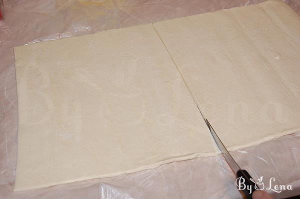 Vanilla Custard Cream Squares - Romanian Cremes, or Cremsnit - Step 1
