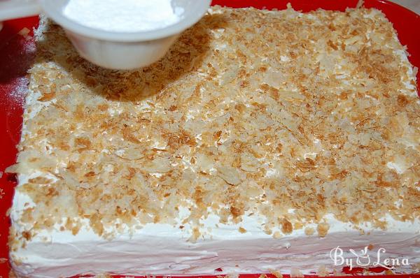 Vanilla Custard Cream Squares - Romanian Cremes, or Cremsnit - Step 16