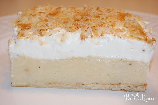 Vanilla Custard Cream Squares - Romanian Cremes, or Cremsnit - Step 17