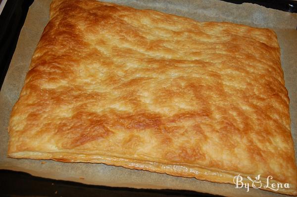 Vanilla Custard Cream Squares - Romanian Cremes, or Cremsnit - Step 3
