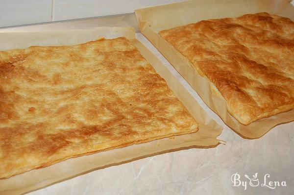 Vanilla Custard Cream Squares - Romanian Cremes, or Cremsnit - Step 5