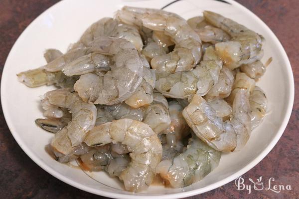 Easy Greek  Shrimp Saganaki - Step 1