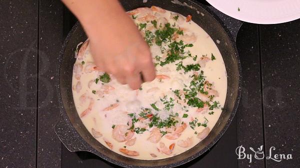 Creamy Garlic Shrimp - Step 13