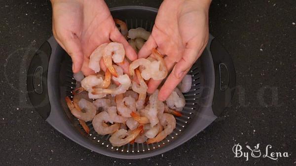 Creamy Garlic Shrimp - Step 1