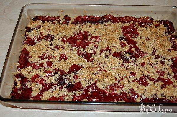 Cherry Crumble - Step 8