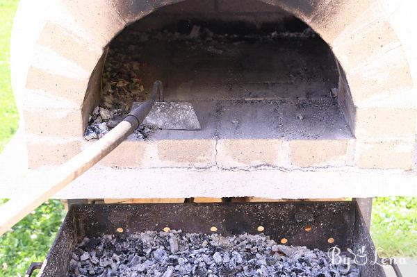 How to fire up the wood oven - Step 10