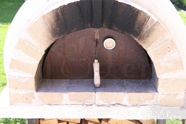 How to fire up the wood oven - Step 13