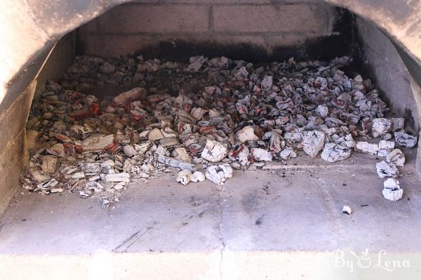 How to fire up the wood oven - Step 9