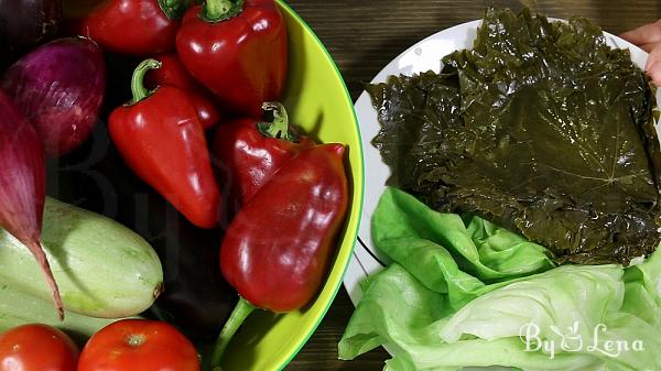 Dolmas - Stuffed Vegetables - Step 1