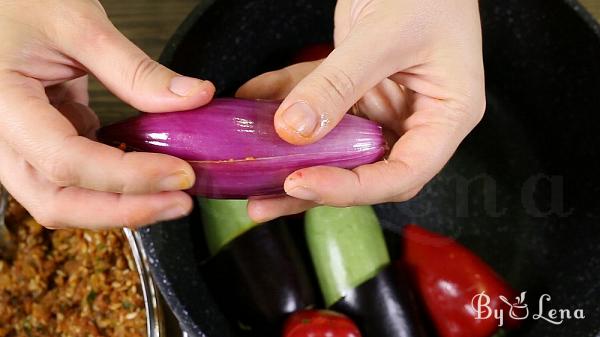 Dolmas - Stuffed Vegetables - Step 26