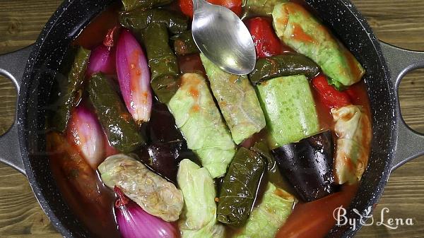 Dolmas - Stuffed Vegetables - Step 33