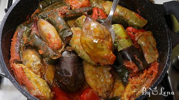 Dolmas - Stuffed Vegetables - Step 38