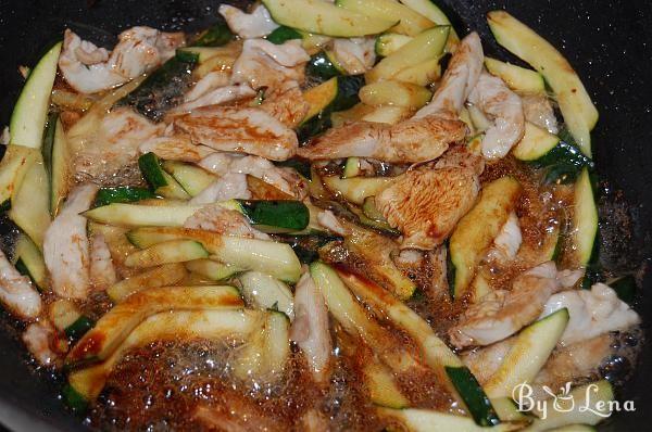 Zucchini Chicken Stri-Fry - Step 3