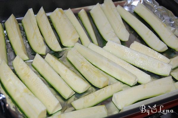 Baked Zucchini with Parmesan - Step 1