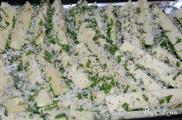 Baked Zucchini with Parmesan - Step 3