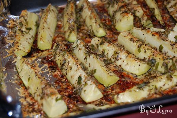 Baked Zucchini with Parmesan - Step 4