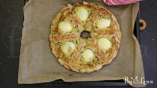 Meatloaf Puff Pastry Ring - Step 19