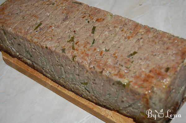 Romanian Easter Lamb Meatloaf - Drob - Step 12