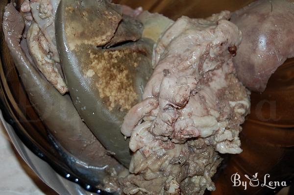 Romanian Easter Lamb Meatloaf - Drob - Step 2
