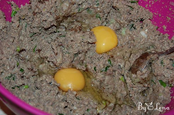 Romanian Easter Lamb Meatloaf - Drob - Step 7