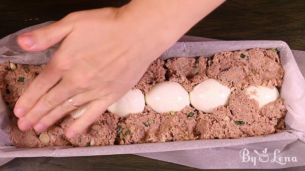 Chicken Liver Loaf with Eggs - Step 17