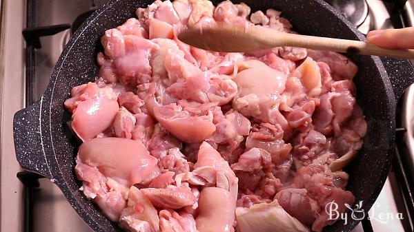 Chicken Liver Loaf with Eggs - Step 2