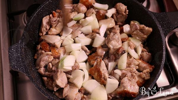 Chicken Liver Loaf with Eggs - Step 4