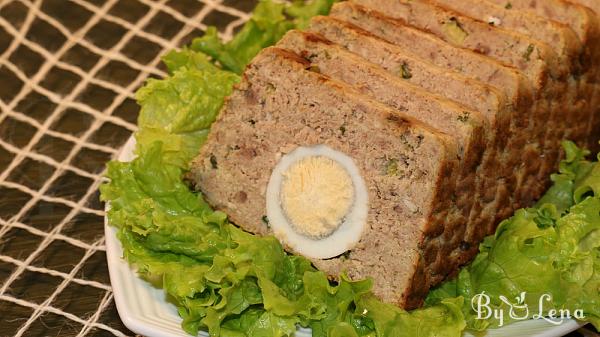 Chicken Liver Loaf with Eggs