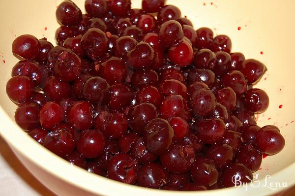 Sour Cherry Jam - Step 1