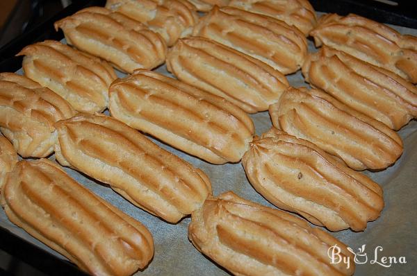 Eclairs with Vanilla Cream  - Step 10