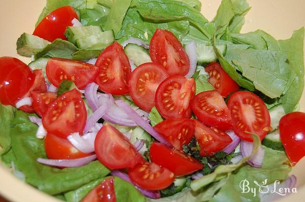 Lebanese Fattoush Salad - Step 3