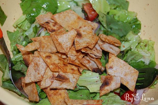 Lebanese Fattoush Salad - Step 6